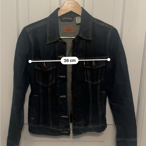 Levi's Dark Blue Jean Jacket - Picture 1 of 3